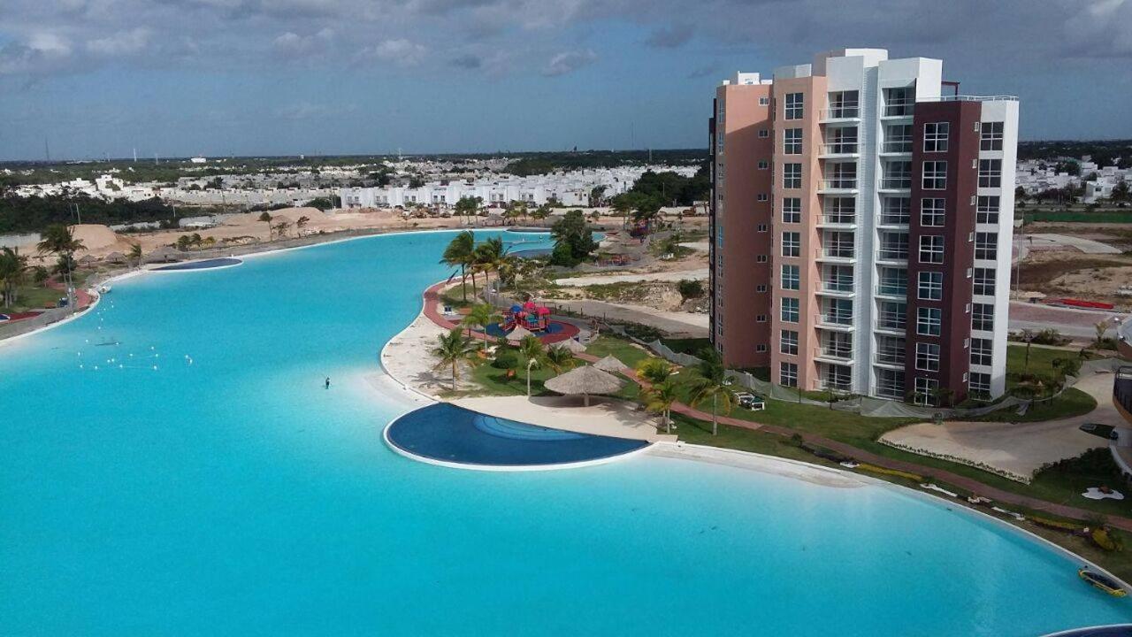 Departamento En Cancun Con 7 Albercas Tipo Playa Y Laguna מראה חיצוני תמונה