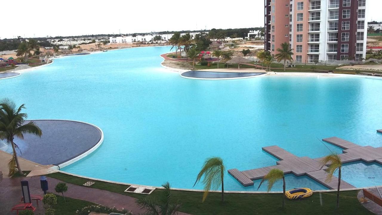 Departamento En Cancun Con 7 Albercas Tipo Playa Y Laguna מראה חיצוני תמונה